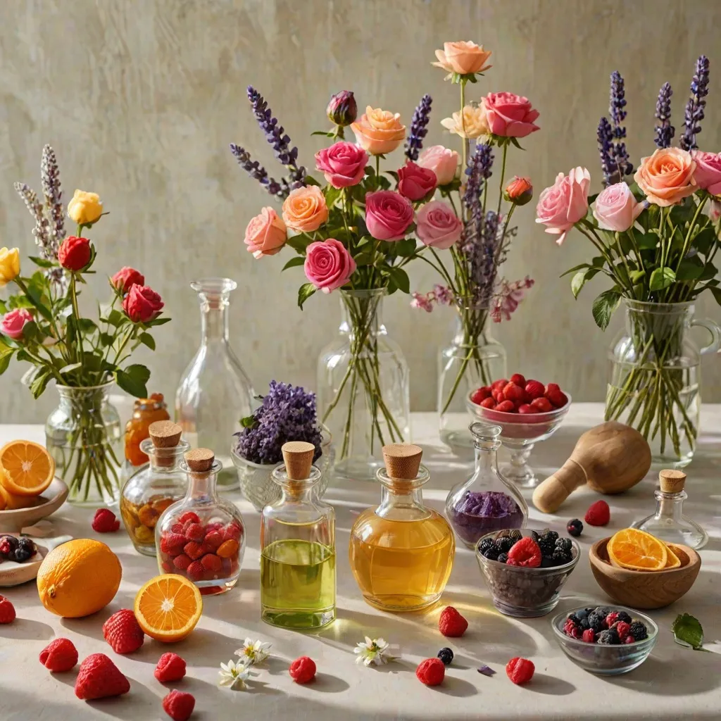 Jak zrobić własne perfumy owocowo kwiatowe?