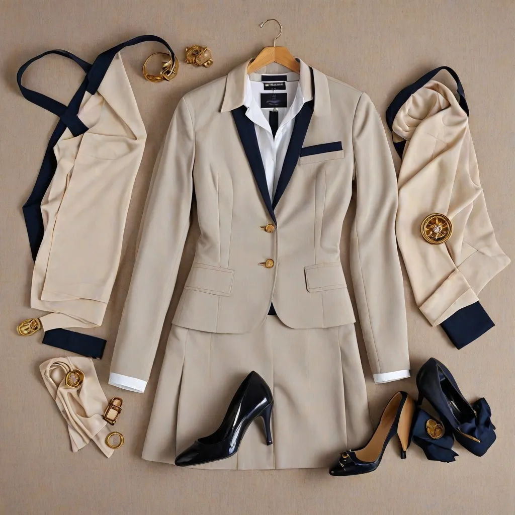 Strój dla stewardesy – jakie elementy garderoby są niezbędne?